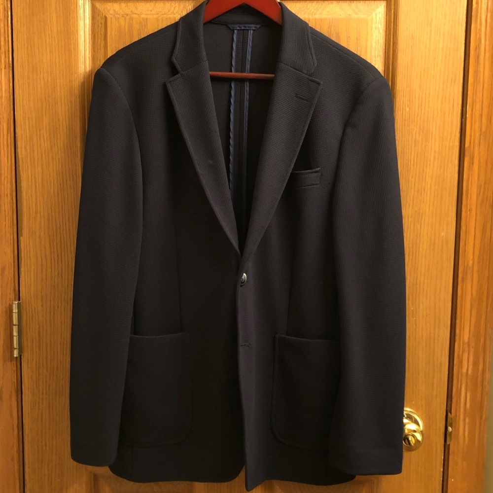 Ben Sherman men’s deconstructed navy blazer